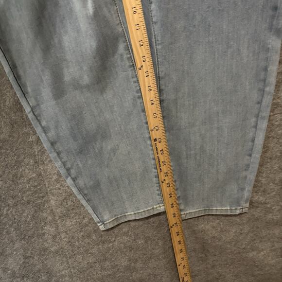 Judy Blue Skinny Fit Pull On Jeans Sz 24W Blue Light Wash Stretch Mid Rise NWT - Picture 9 of 11
